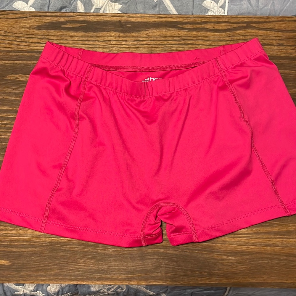 Pink spandex